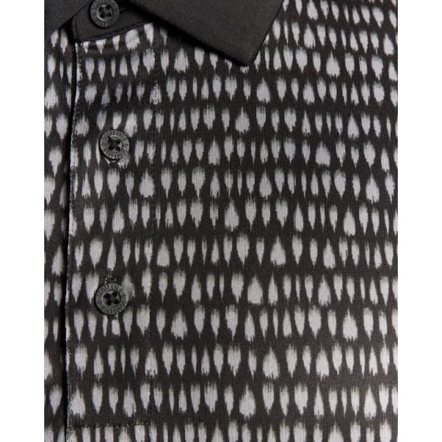 Lyle and Scott Mens Short Sleeve Performance Polo Shirt Jet Black male S