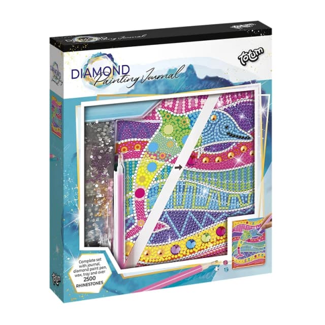 Totum Diamond Notebook - Dolphin Multi unisex