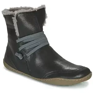 Camper PEU CAMI womens Mid Boots in Black