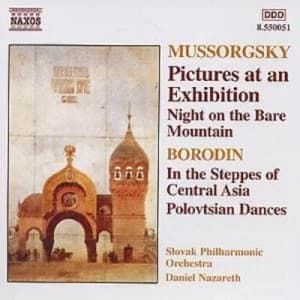 PICTURES at an EXHIBITION Night On the Bare Mountain by Modest Mussorgsky CD Album