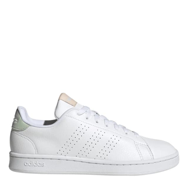 adidas Womens Low-Top Trainers White/ White female 8 (42)