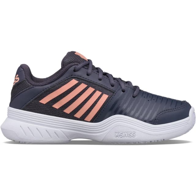 K-Swiss Court Express Omni Gray/Peach/Wht unisex 2.5 (35)