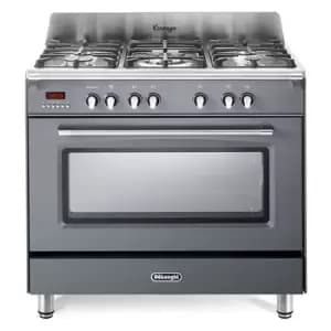 DeLonghi DVRS916DFSL 90cm Vintage Single Cavity D Fuel Range Cooker Sl