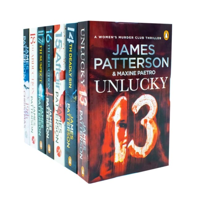 Womens Murder Club Series Books 13 - 19 Collection Set by James Patterson James Patterson Books