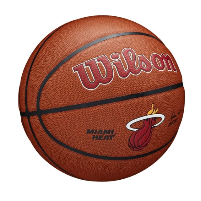 Wilson Adults NBA Alliance Basketball Miami Heat unisex size 7