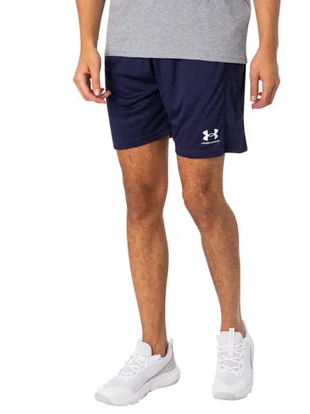 Under Armour Challenger Knit Shorts Midnight Navy/White M