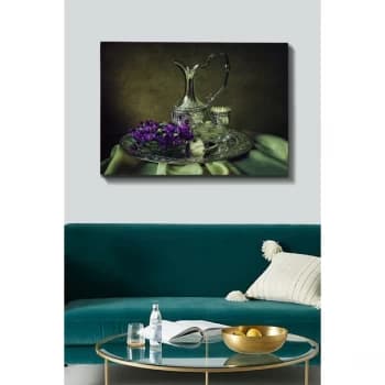 Kanvas Tablo (70 x 100) - 143 Multicolor Decorative Canvas Painting