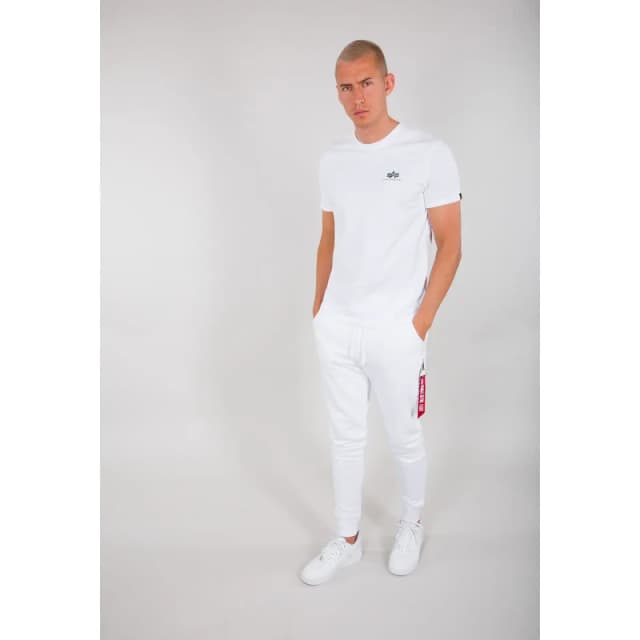 Alpha Industries Backprint T-Shirt, white, Size M for Men