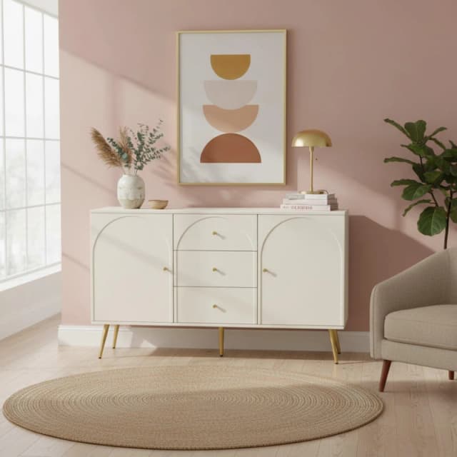 Urban Meuble Modern White Chest of Drawers Chest of Drawers One Size White 40648701000