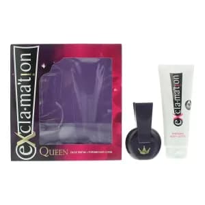 Coty Exclamation Queen Gift Set 30ml Eau de Parfum + 115ml Body Lotion