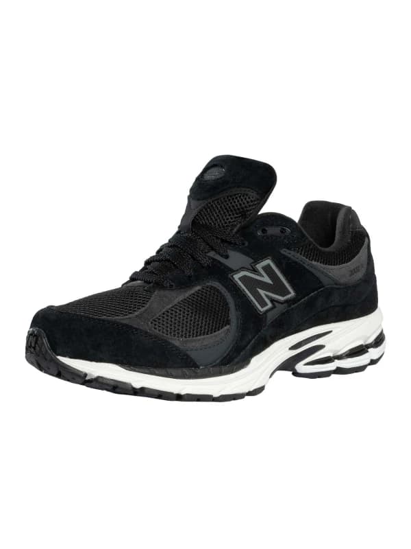 New Balance 2002R Suede Trainers Black/Phantom/Gunmetal 6 UK
