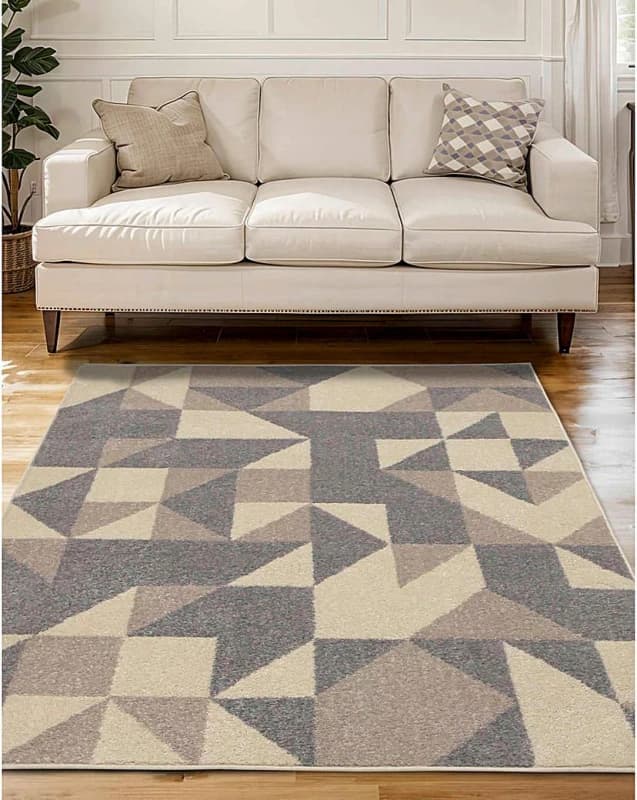 Homemaker Juno Geometric Rug Natural - Homemaker - Size: 120X170 Natural 120X170 HR98301