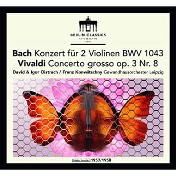 David & Igor Oistrach - Bach: Konzert Fur 2 Violinen, BWV 1043/... CD