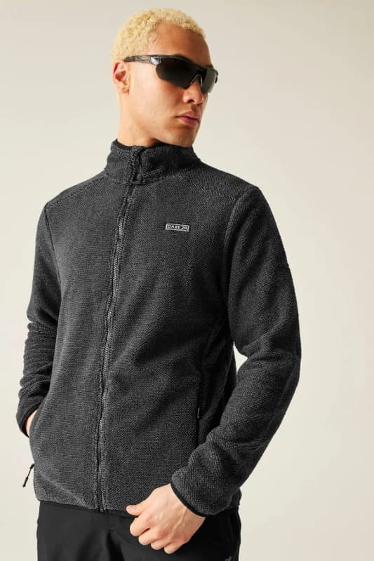 Dare 2b Dare 2b Men Switch Out Lightweight Insulating Active Fleece in Jet Black Size: 3X-Large Jet Black XXXL Male 5063516175353