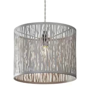 Village At Home Donez Pendant - Grey