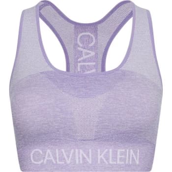 Calvin Klein Performance Seamless Sports Bra - Purple Heather