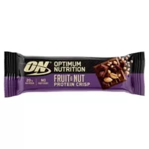 ON Protein Crisp Bar 70g- Fruit and Nut - 1 Bodybuilding Warehouse Optimum Nutrition
