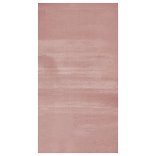 Beliani Faux Fur Rug Mirpur Pink 80 X 150 Cm