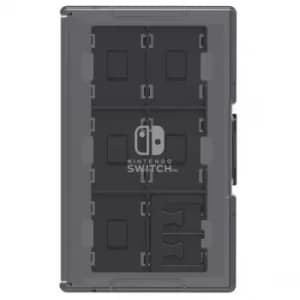 Nintendo Switch Game Card Case Black (Holds 24 Games)