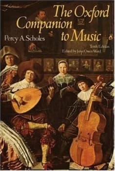 The Oxford Companion to Music by Percy A. Scholes by Percy Alfred Scholes and John Owen Ward Book