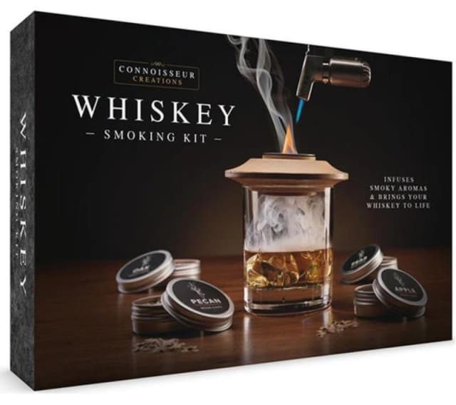 MENKIND Whiskey Smoking Kit - Brown 5056327918936
