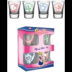 Sailor Moon Characters Shot Glasses