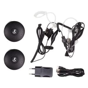 Cobra AU120B Chat TAG Curve 1 Pair of 2 Way Radios