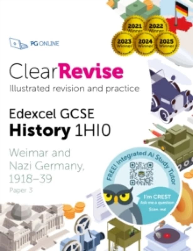 PG Online ClearRevise Edexcel GCSE History 1HI0 Paperback Book Multi