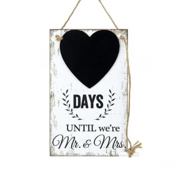 Countdown Chalk Board By Heaven Sends