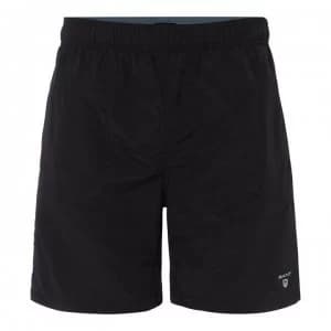 Gant Long Cut Swm Shorts - Black