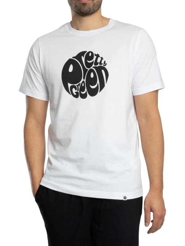 Pretty Green Gillespie T-Shirt White M