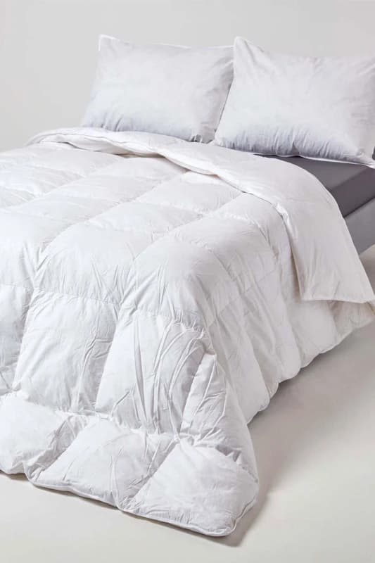 Homescapes Goose Feather And Down All Seasons Single Size Duvet