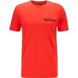Boss Pocket T Shirt - Orange