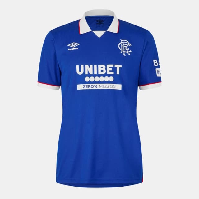 Umbro Rangers Authentic Home Shirt 2025 2026 Adults Lapis Blue male S