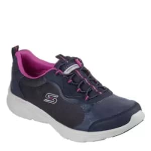 Skechers Dlux Comfort Trainers Ladies - Blue