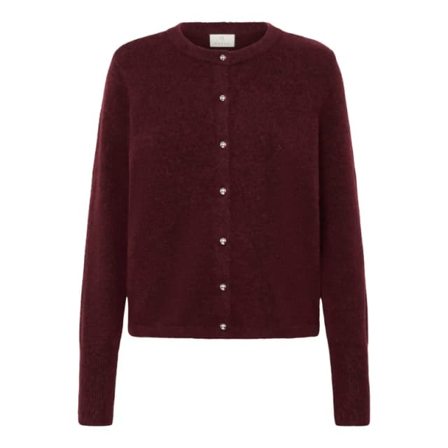 Kaffe Womens cardigan KAFFE Niel Rouge Female L