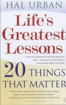Lifes Greatest Lessons by Hal Urban Book