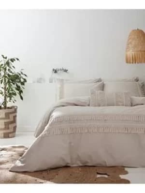 Pineapple Elephant Pineapple Elephant Izmir Cotton Tassel Duvet Set Sb