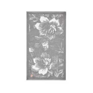 Ted Baker Glitch Floral Bath Mat, Silver