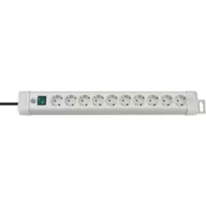 Brennenstuhl 1955500100 Power strip (+ switch) 10x White PG connector