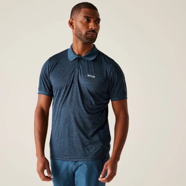 Polo Regatta Remex II Bleu Male 4XL