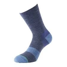 1000 Mile Approach Walkin Sock Mens Navy - Large