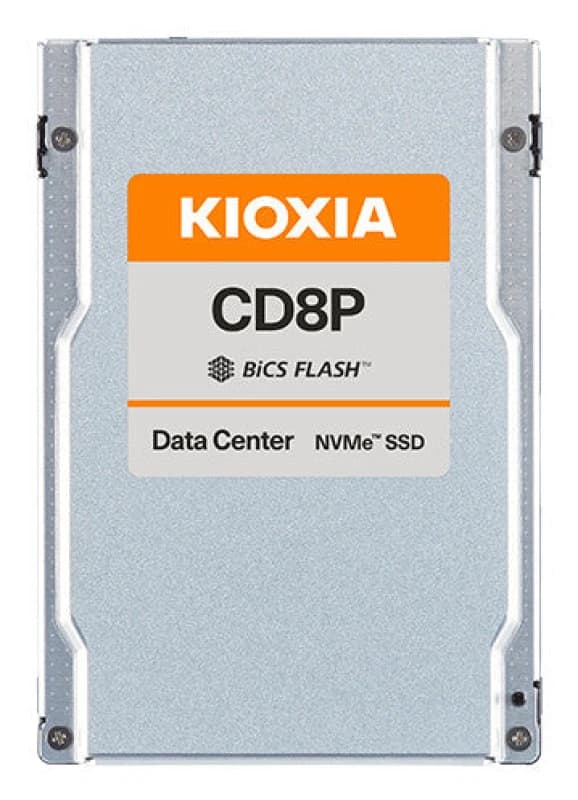 Kioxia CM7-R 15.4 TB 2.5" PCI Express 5.0 NVMe BiCS FLASH TLC