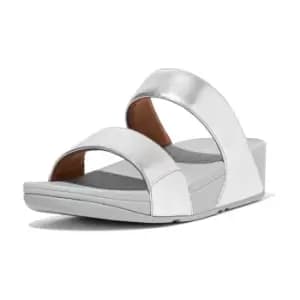 Fit Flop Womens Lulu Metallic Slip On Leather Sliders UK Size 6 (EU 39)