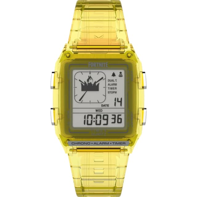 Timex Lab Collab Quartz Analogue Watch Yellow unisex 35mm