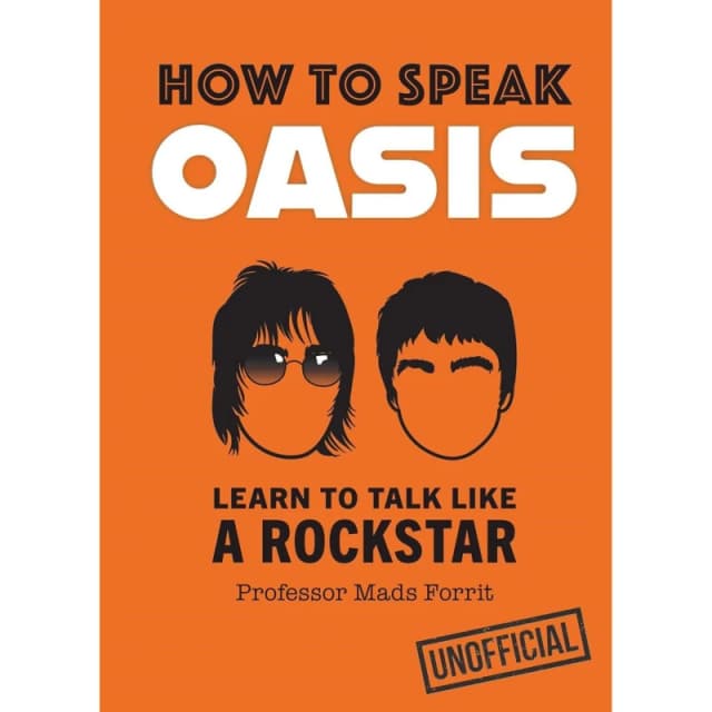 Boxer Gifts HOW TO SPEAK OASIS - Black 15x11.6x1