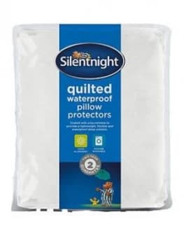 Silentnight Pair Of Quilted Waterproof Pillow Protectors