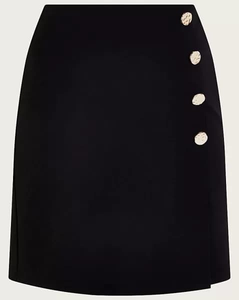 'Rita' Ponte Wrap Skirt
