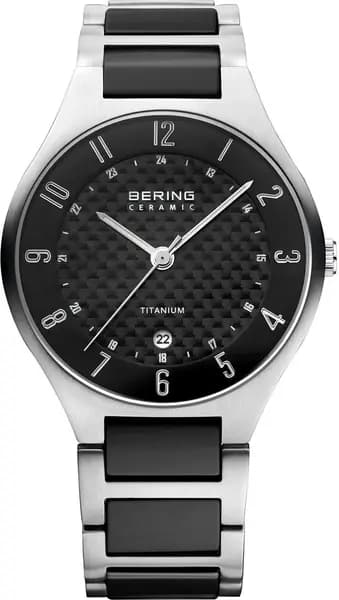 Bering Watch Ceramic Mens - Black BNG-193