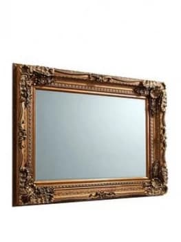 Gallery Carved Louis Gold Wall Mirror